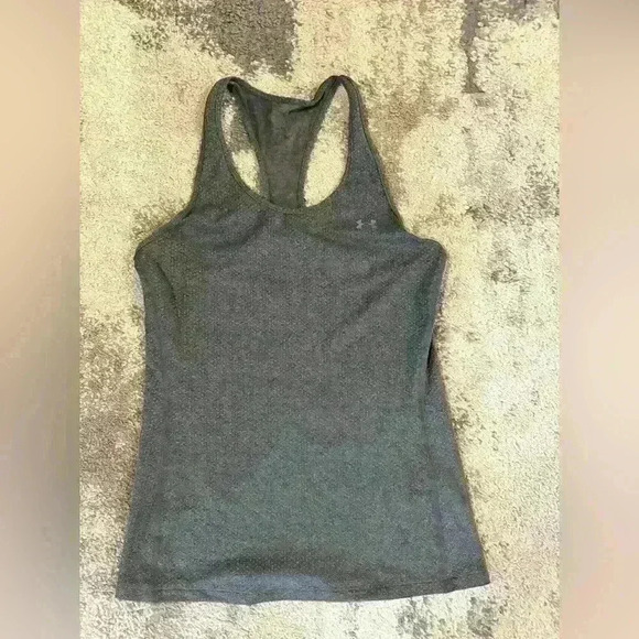 Women’s  Gray Under Armour Tank Top - Picture 1 of 4